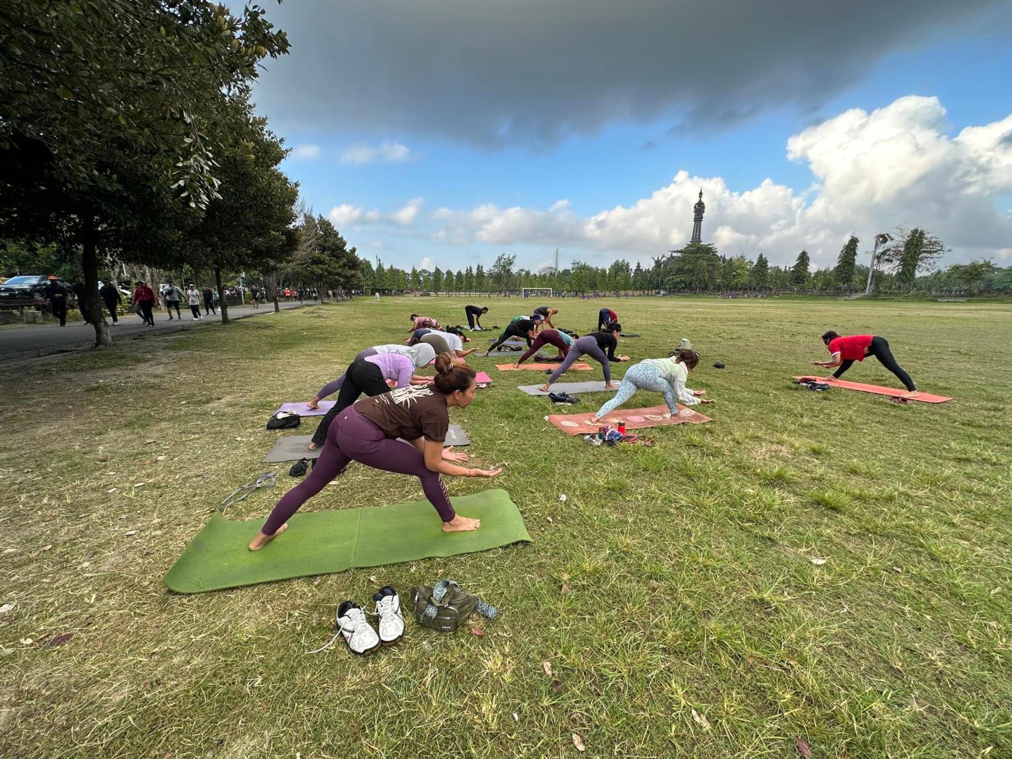 Sanur Bali Telaga Hati Yoga Healing And Retreat Center Hostel מראה חיצוני תמונה